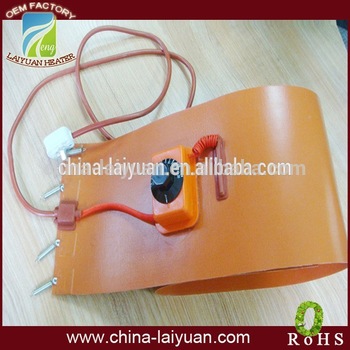 50L Oil Drum Silicone Rubber Coil Heater