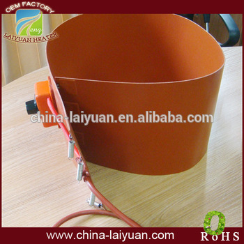 Industrial Electric AC Silicone Rubber Flexible Heater