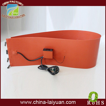 Flexible Silicone Rubber Heater Plate For 200L Oil Drum