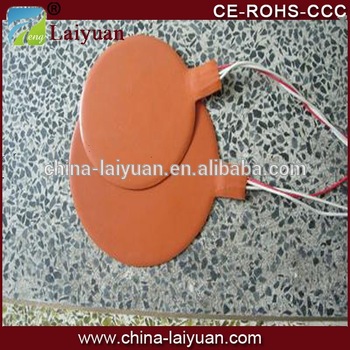 Flexible Pad Silicone Heater Solid Surface Heating