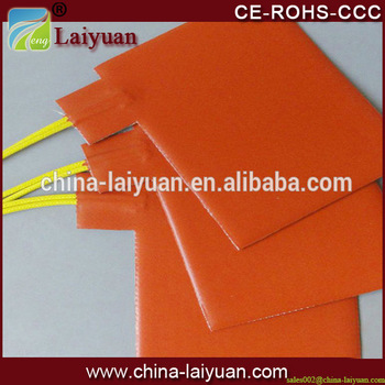 Customized silicone rubber heater silicone heat sheet pad