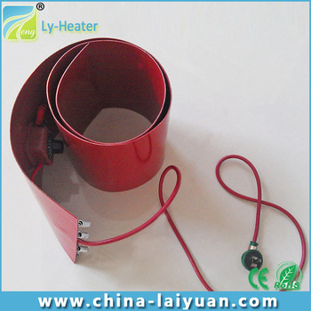 OEM&ODM Industrial Heater Oil Drum Silicone Rubber Heater