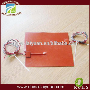 Flexible Heating Element 12V Silicone Rubber Heater