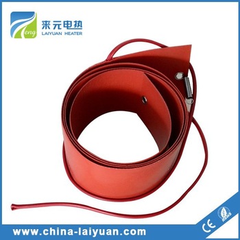 Insulated silicone rubber heater pad for oil drum Drum Heater Silicone Heater