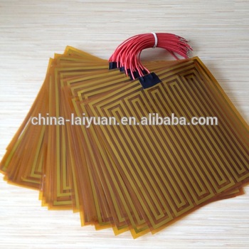 new silicone rubber heater film 24v factory direct sale