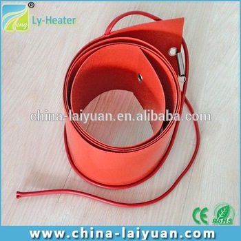 flexible rubber silicone belt pipe heater factory direct sale