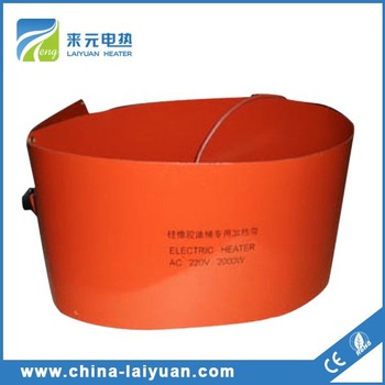 Silicone rubber heater for air conditioner compressor Drum Heater Silicone Heater