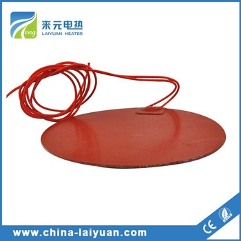 Electrical resistance of rubber Drum Heater Silicone Heater