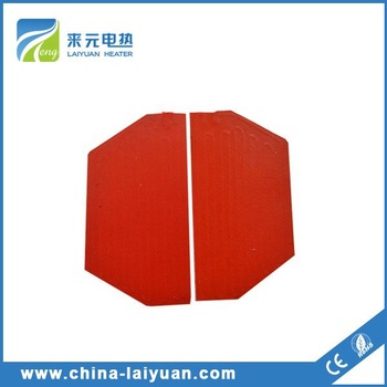 Silicone rubber heat bed 220v 400 x 400mm Drum Heater Silicone Rubber Heater