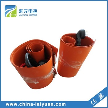 Silicone rubber heater for industrial equipment pipelines Drum Heater Silicone Heater
