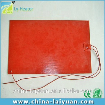 silicone rubber heat bed 240v 400 x 400mm