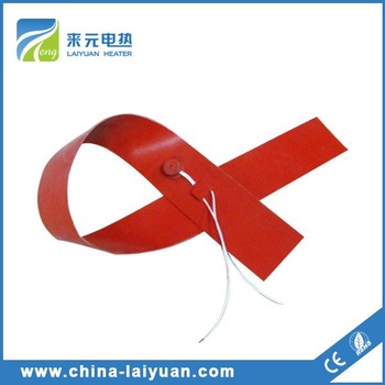 Adhesive silicone rubber foot pads Drum Heater Silicone Rubber Heater
