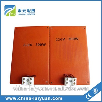 500w silicone rubber bed heater