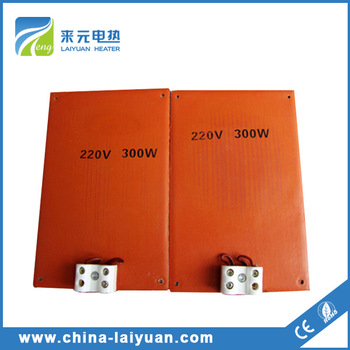 Cylinder silicone band heater Drum Heater Silicone Rubber Heater