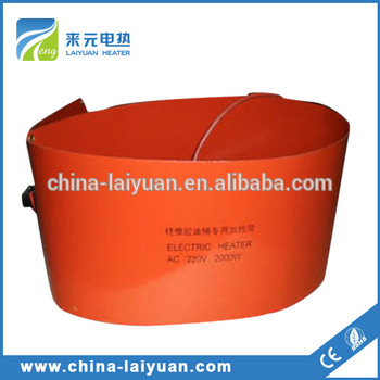High Density Flexible Silicone Oil Drum Heating Blankets