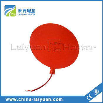 Heating pad element flexible Drum band Heater Silicone Rubber Pad Heater