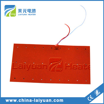 Yancheng laiyuan Drum band Heater Silicone Rubber Pad Heater