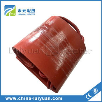 New Condition Cylinder Electric Silicone Flexible Rubber Heater Adhesive