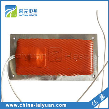 Silicone Rubber Heater With Temperature Resistor/Thermostat