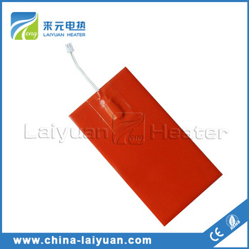 Flexible Electrical 110v /220v Insulated Silicone Rubber Heater Pad