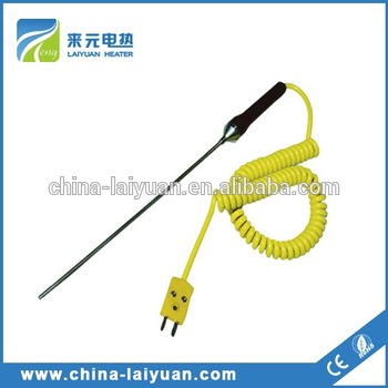 platinum rhodium thermocouple with screw factory direct sell