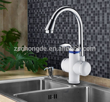 2KW 3KW 220V dry heating protection Water Faucet With Electric Heater Instant Hot Water Tap