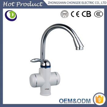 Unique technology reduce water flow instant electric water heater tap for kitchen