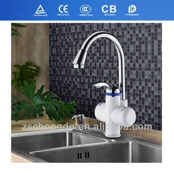 CE basin sink Instant water heater tap zhongshan chongde electric
