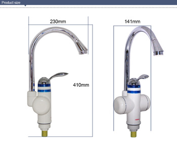 220V 5 5KW Digital bathroom basin instant electric shower water heater tap electric faucet