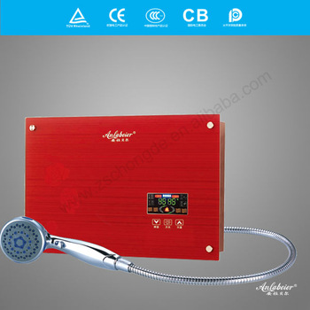 Vertical <font color='red'>Ce</font> And <font color='red'>Cb</font> Approval <font color='red'>Tankless</font> Electric Instant <font color='red'>Water</font> Heater For <font color='red'>Bath</font> <font color='red'>Shower</font>