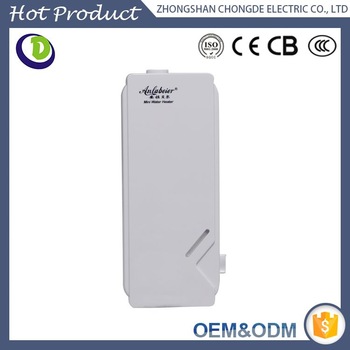 Dry heating over temperature protection New wall mount water boiler installation at home