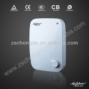 Wall Mounted Installation 3 seconds heated up electrical water heater instant for shower