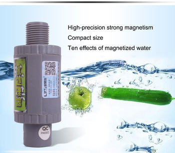 Easy installation in your kitchen or bathroom for magnetized water magnetizer