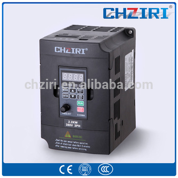 CHZIRI AC motor speed controller 3 phase 2 2kW 380V