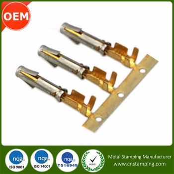 ISO9001 Certified Customized Plating Metal <font color='red'>Pressed</font> Parts