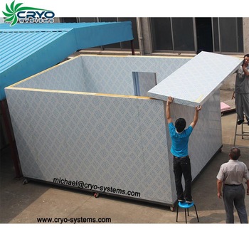 Supplier for custom combined flower display standard refrigeration pu storage cold rooms