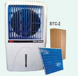 Solar evaporative DC 12V Air Cooler STC 2