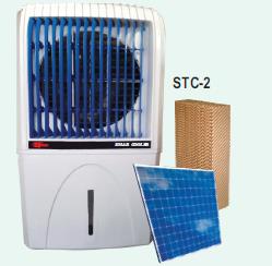 portable solar DC air cooler with water tank STC 2