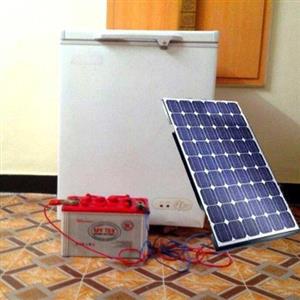 Solar powered freezer 100L Solar chest freezer Deep Freezer 15 Degree Temperature