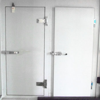 China wholesale factory price aluminum cold room door
