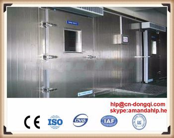 Stainless Steel Manual Sliding Cold Room Door