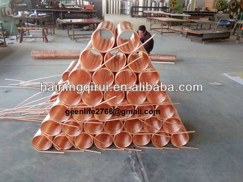Chile compact copper coiler solar water heater
