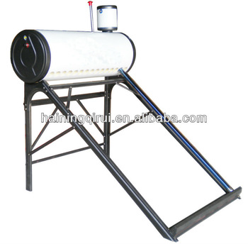 CHINA solar water heaters Color coated steel Non-pressure compact Solar water heater with assistant tank