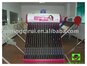 white color plate solar water heater ( Solar Keymark, CE, ISO, TUV Approved )( Solar Keymark, CE, ISO, TUV Approved)