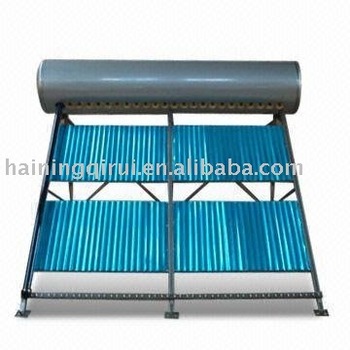 no pressure solar water heater with reflector