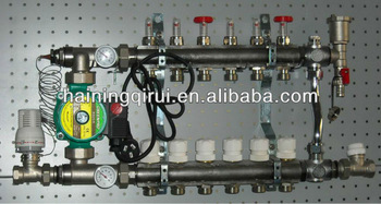 easy radiant heating manifold