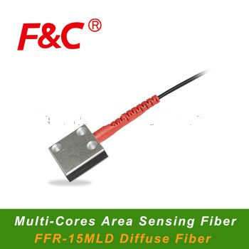 F&C FFR-15MLD, Multi Cores Fiber Sensor, Area Sensing Sensor, Diffuse Rectangular Fiber Sensor
