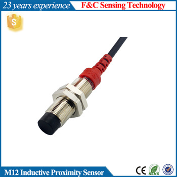 Inductive Proximity Sensor F3C-12EN04 series, M12, short housing type, 12~24v DC, 5v DC proximity sensor can be offered.