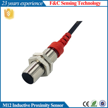 F&C Proximity Switch F3C-12ES02 Series, M12, Short Housing Type, 12~24v DC, 3-wire, NPN.NO/PNP.NO Or NC Offered