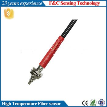 M6 105C high temperature diffuse fiber optical sensor